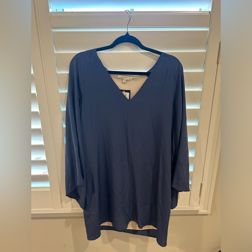Lavender Brown Long sleeve dress